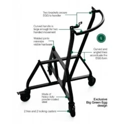 Big Green Egg IntEGGrated Onderstel Met Handler -BBQKing Verkoopwinkel big green egg integgrated onderstel met handler 2