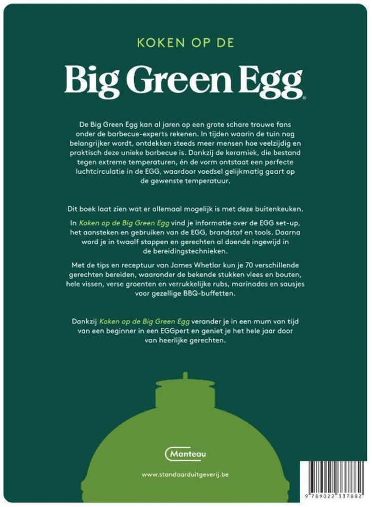 Big Green Egg Koken Op De Big Green Egg 2 Big Green Egg Koken Op De Big Green Egg - Afbeelding 2